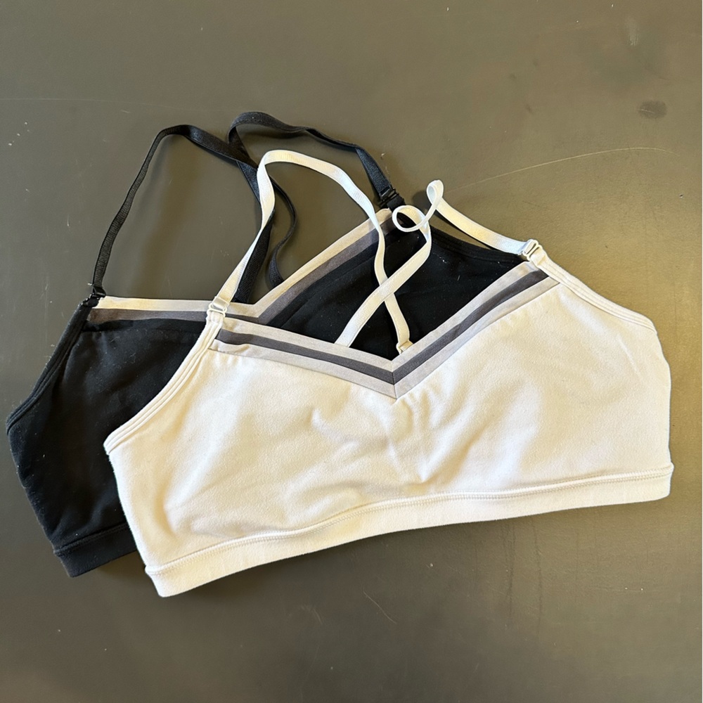 Lululemon convertible bras. Sz 10.